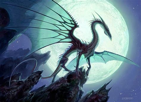 Magic in the Moonlight: Exploring the Magic of Dragons during Lunar Phenomena